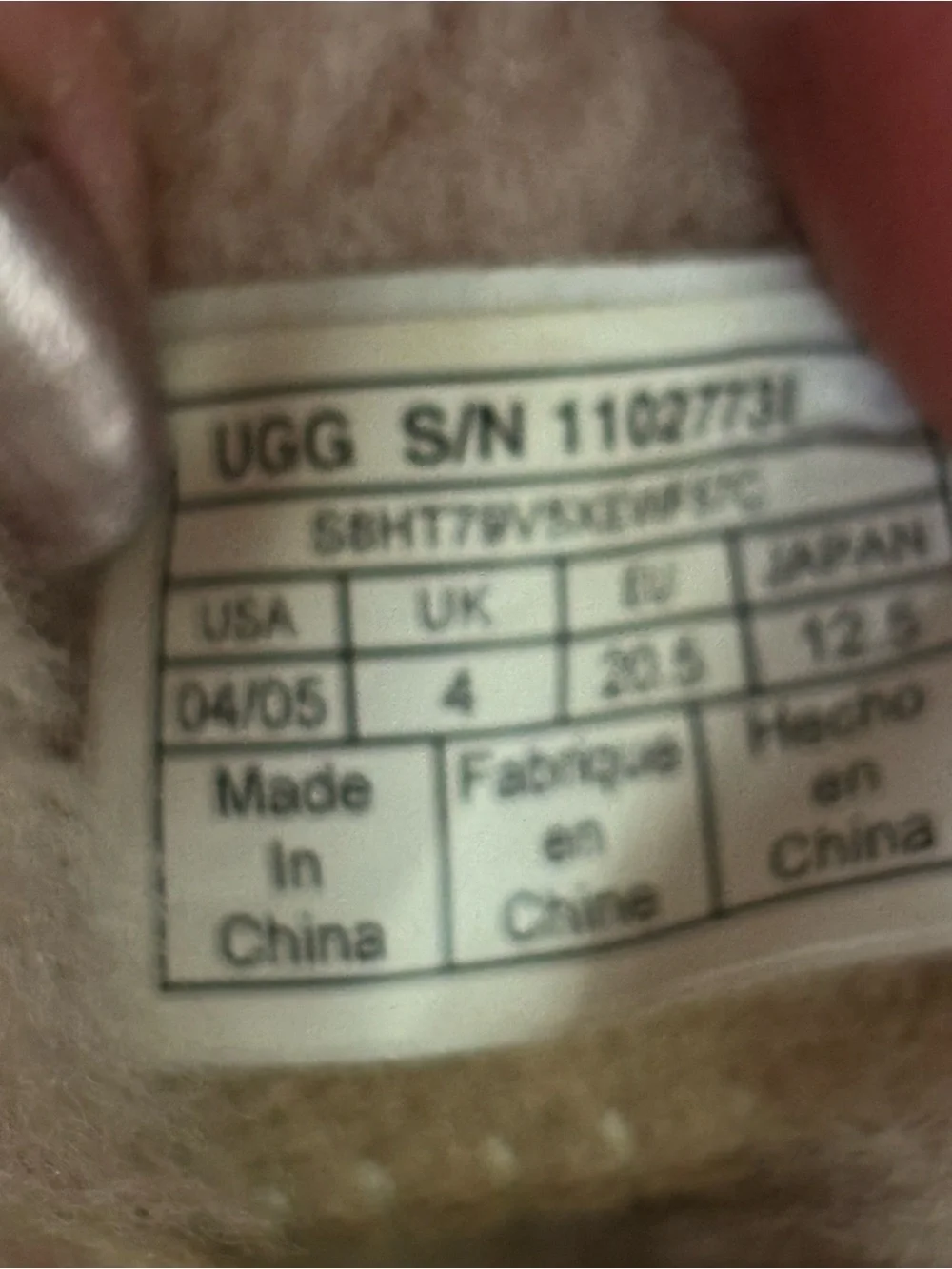 UGG light pink Sherpa lined boots toddler size 4/5